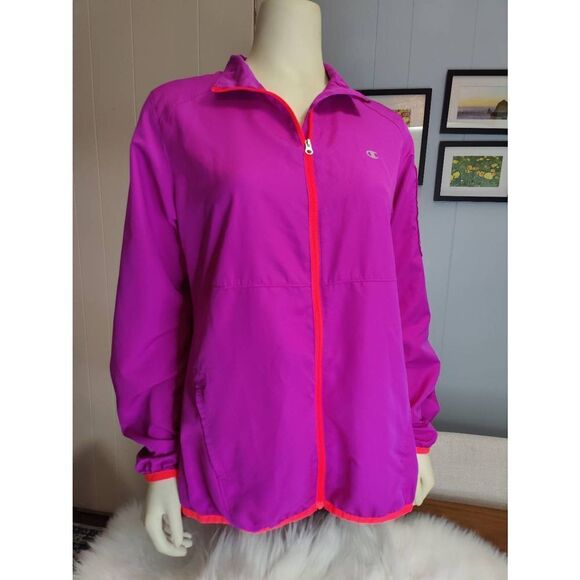 Champion Polyester Windbreaker Jacket - Picture 1 of 5
